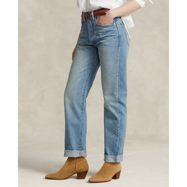 Relaxed-Straight-Fit Jeans Polo Ralph Lauren in Adria-Waschung 5