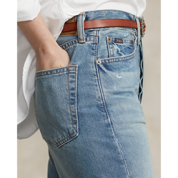 Relaxed-Straight-Fit Jeans Polo Ralph Lauren in Adria-Waschung 7