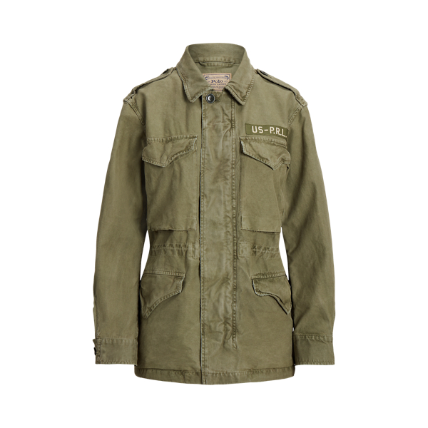 Polo ralph lauren cotton twill field jacket sale