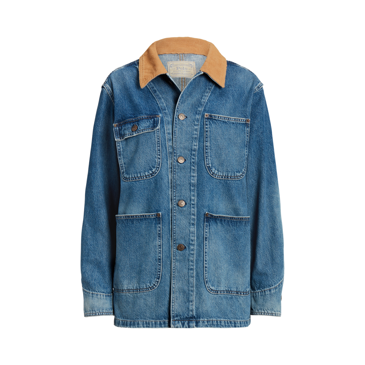 Corduroy Collar Denim Chore Jacket Ralph Lauren