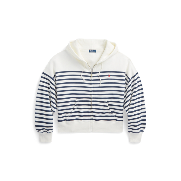 Striped Full-Zip Fleece Hoodie Polo Ralph Lauren 1