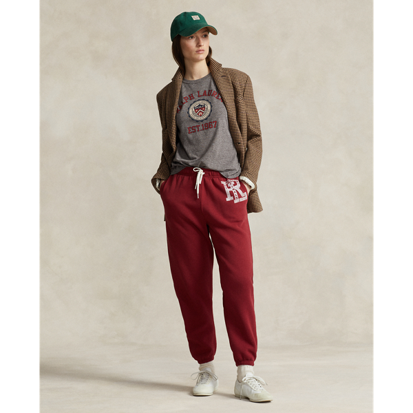 Heather Grey Logo Graphic Tee Polo Ralph Lauren 4