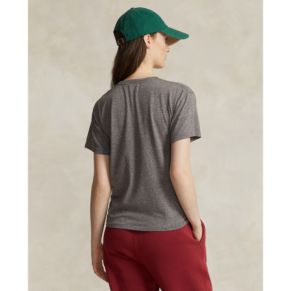 Heather Grey Logo Graphic Tee Polo Ralph Lauren 5