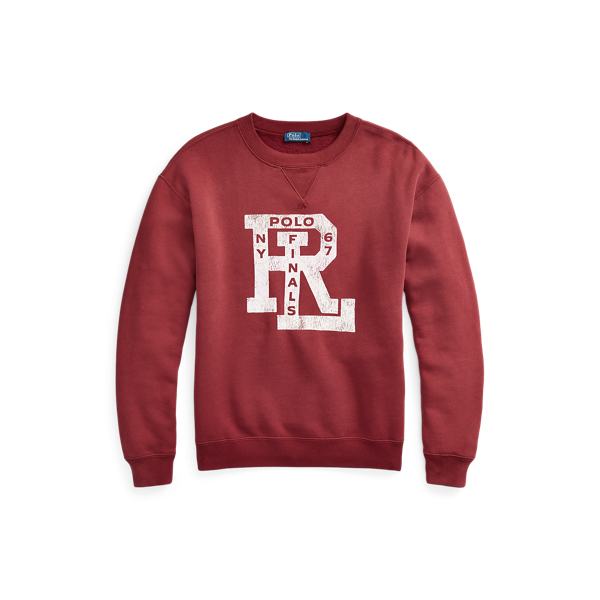 RL-Logo Fleece Crewneck Sweatshirt Polo Ralph Lauren 1
