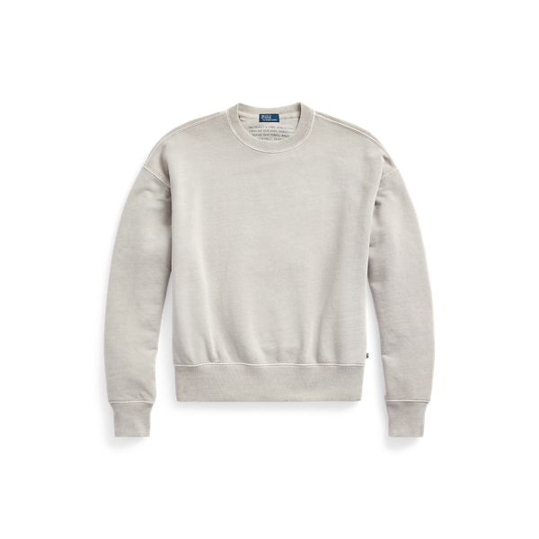 Cotton Fleece Crewneck Sweatshirt Polo Ralph Lauren 1