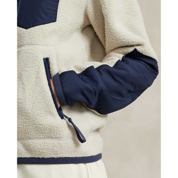 Ripstop-Trim Fleece Zip Jacket for Women | Ralph Lauren® UZ