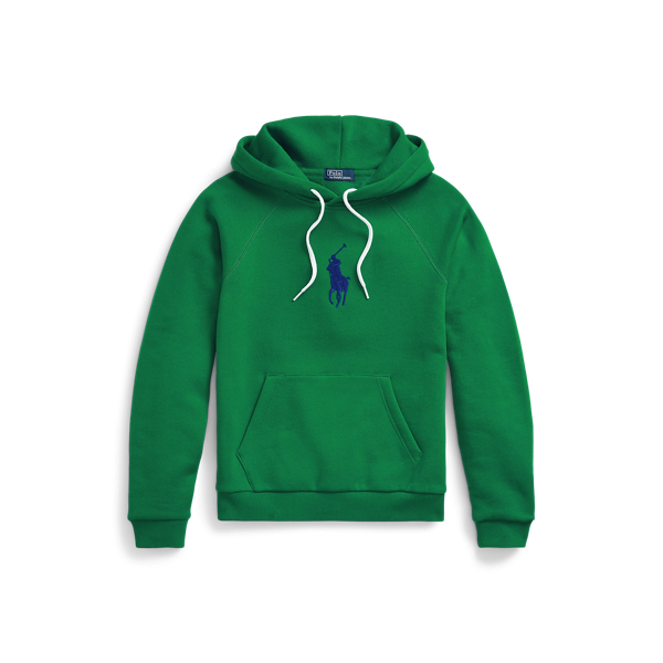Shrunken Fit Big Pony Fleece Hoodie | Ralph Lauren