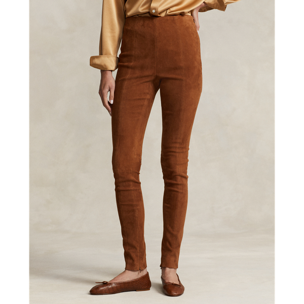 Lambskin Suede Pant