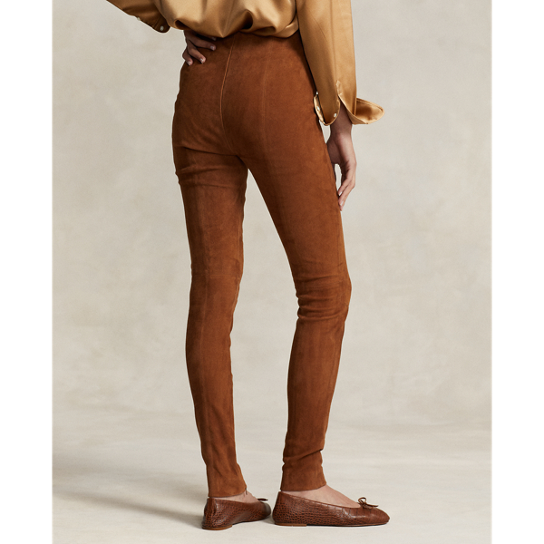 Lambskin Suede Legging | Ralph Lauren