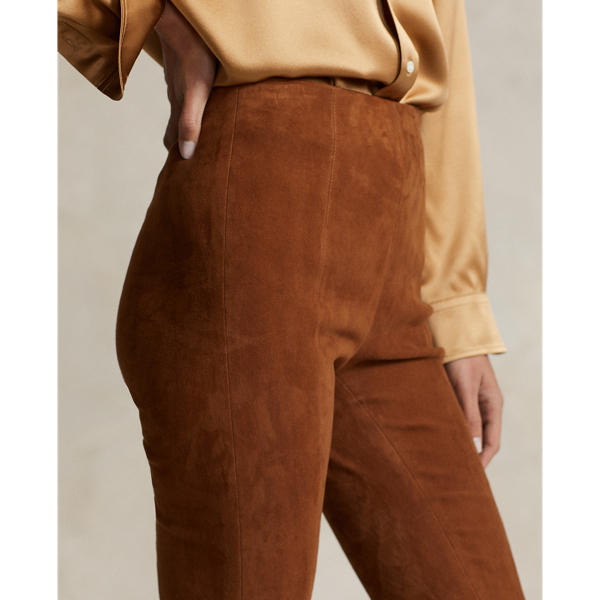 Lambskin Suede Pant