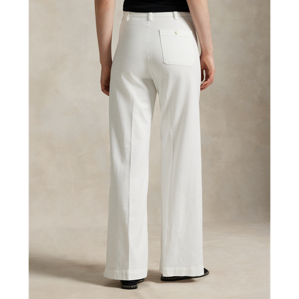 【MODERNIF】Washing cotton wide pants modernif (モダンイフ) - ウォッシングコットンワイドパンツ