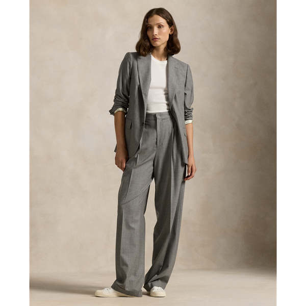 Women s Straight Fit Trousers Ralph Lauren UK