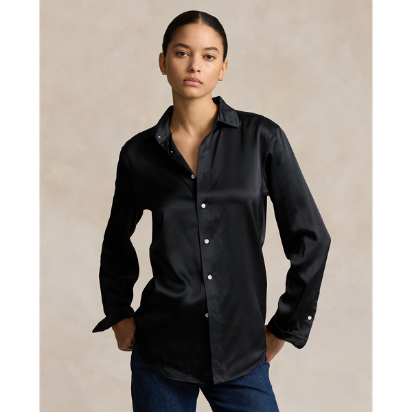 Women s Black Shirts Blouses Ralph Lauren CL