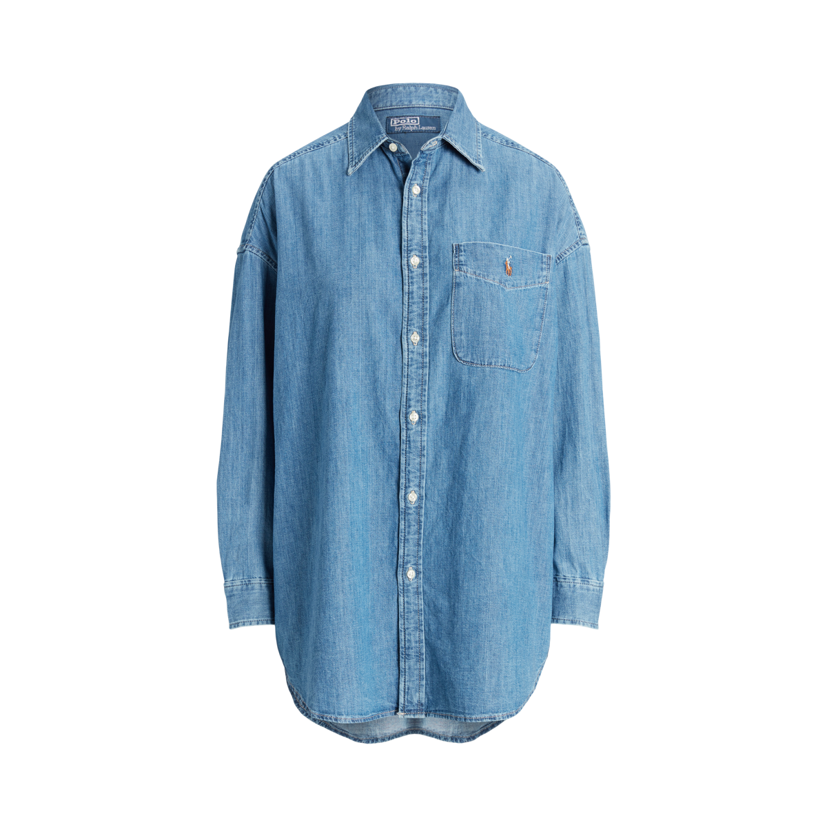 Oversize Long Denim Shirt Ralph Lauren