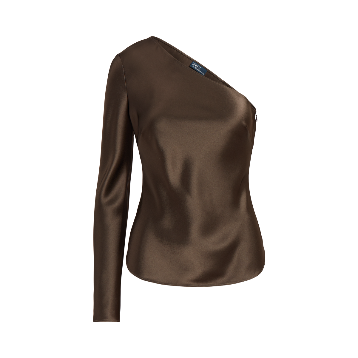 Satin One-Shoulder Top | Ralph Lauren
