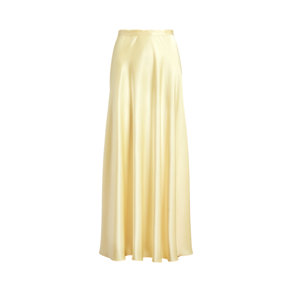Bias-Cut Double-Faced Satin Skirt Polo Ralph Lauren 1