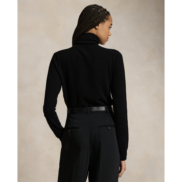 Slim Fit Cashmere Roll Neck