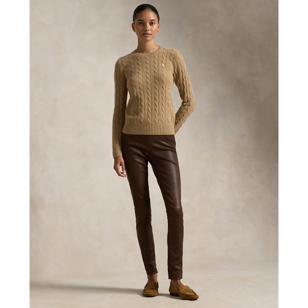 Cable-Knit Wool-Cashmere Sweater