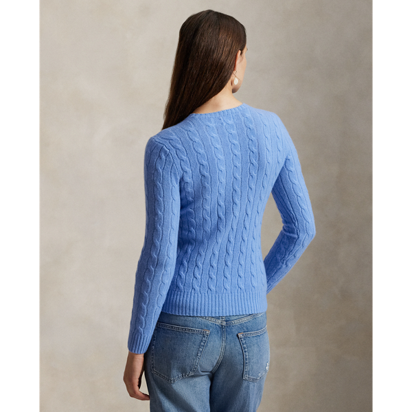 Cable-Knit Wool-Cashmere Sweater