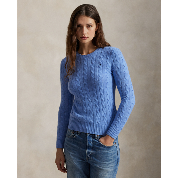 Cable-Knit Wool-Cashmere Sweater