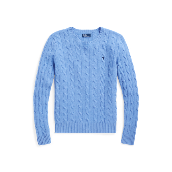 Cable-Knit Wool-Cashmere Sweater
