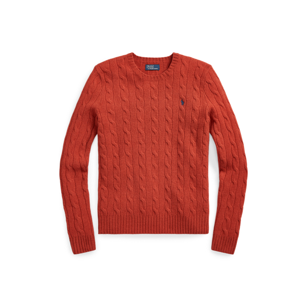 Polo Bear Jumper Ralph Lauren Red Sweater Women's Ralph Lauren
