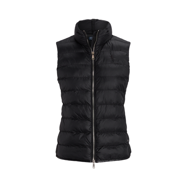 Packable Water Repellant Quilted Gilet for Women Ralph Lauren PT