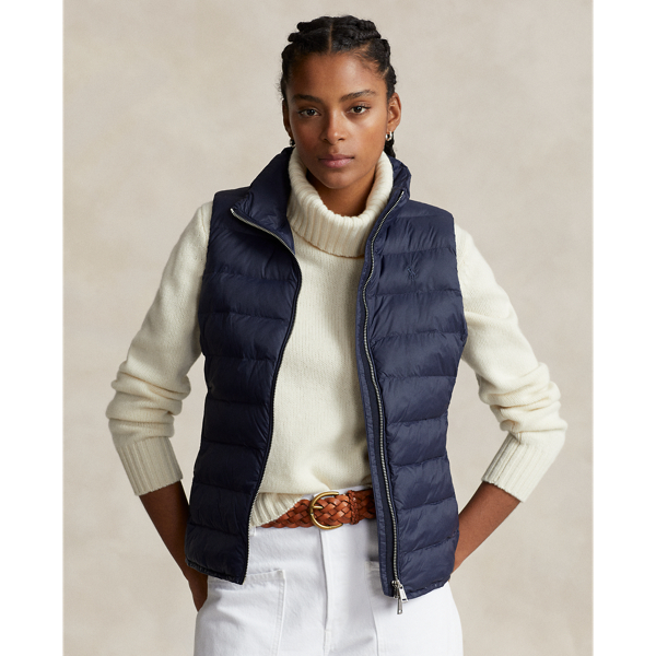 Packable Water Repellant Quilted Gilet