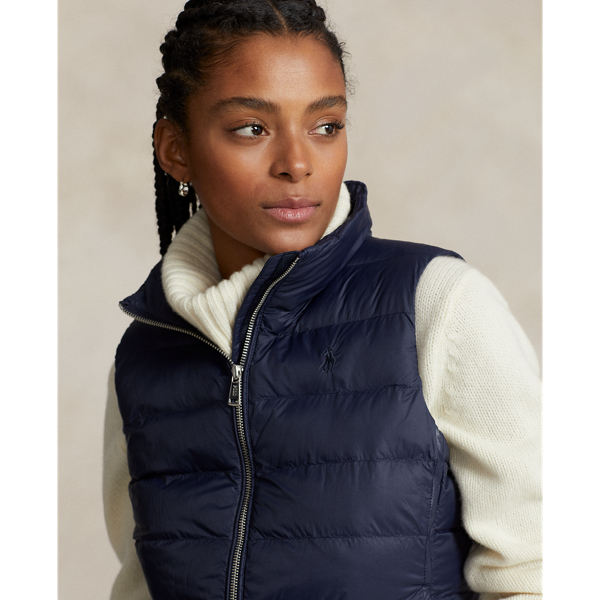 Packable Water Repellant Quilted Gilet
