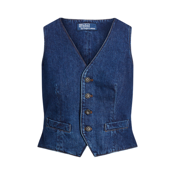 Denim-Pullunder mit V-Ausschnitt Polo Ralph Lauren in 1