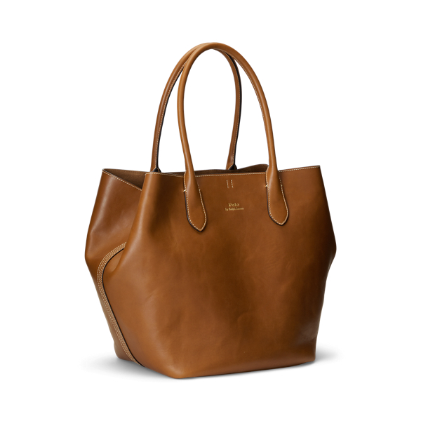 Ralph lauren tote bag leather hotsell