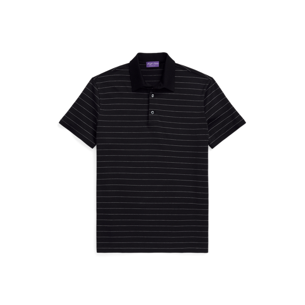 Pinstripe Jacquard Polo Shirt | Ralph Lauren