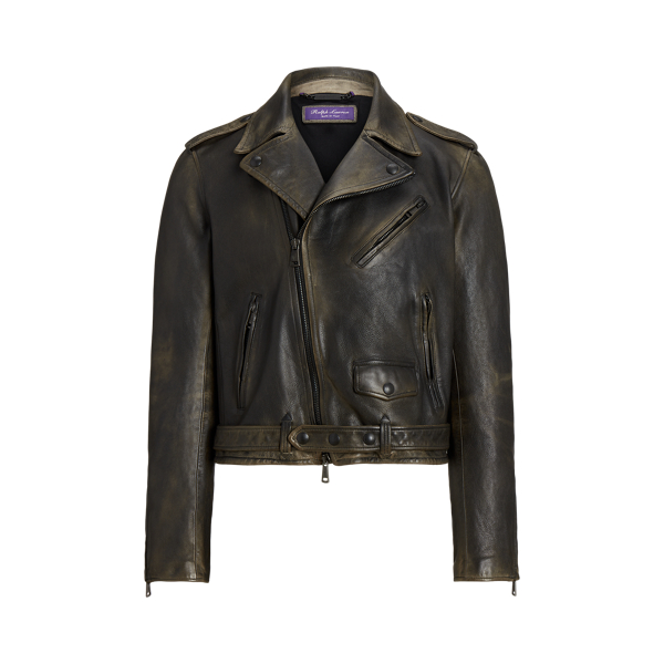Bikerjacke Locklear aus Leder Purple Label in 1