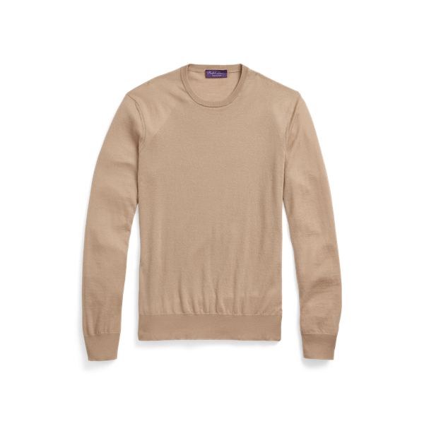 Jersey de cachemira con cuello redondo