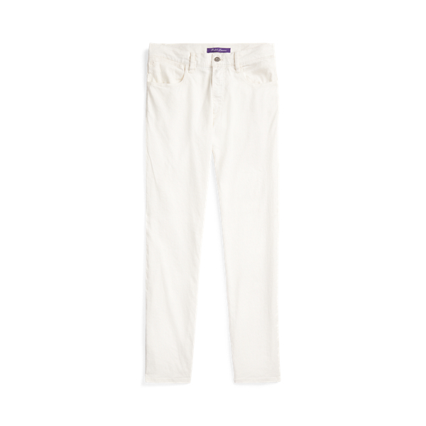 Slim-Fit Stretchjeans mit Leinen Purple Label in 1