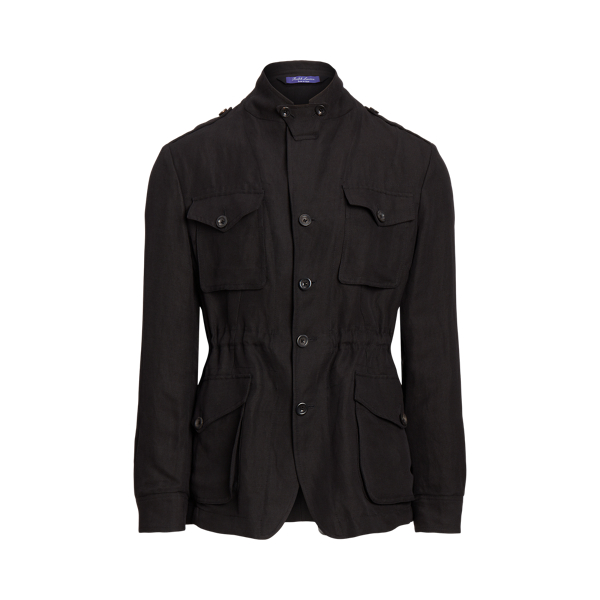 Hand-Tailored Linen-Silk Jacket