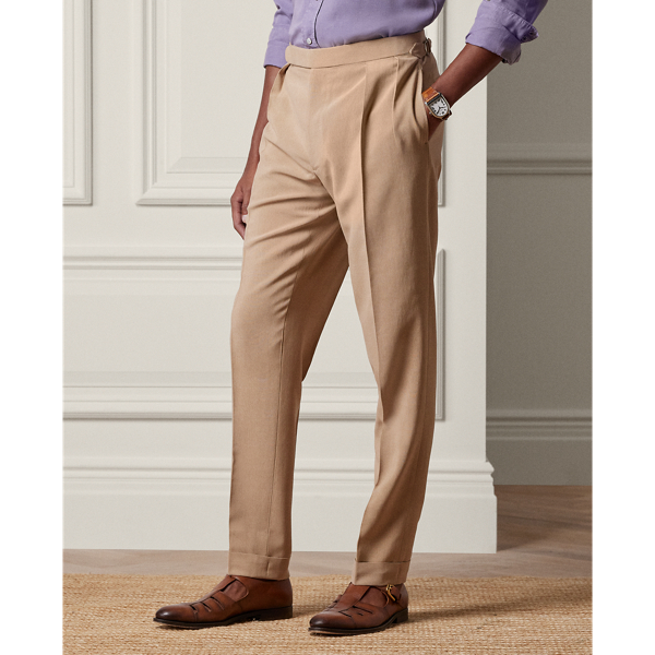 パンツ Ralph Lauren 90s silk cotton slacks W34 RALPH LAUREN SLAX 90S SILK COTTON SLACK PANTS 35 NAVY Used