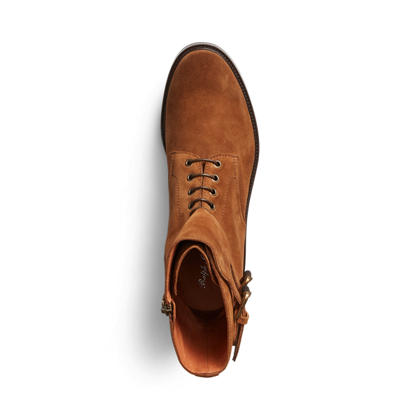 Cacao Gaston Calf-Suede Boot Purple Label 4