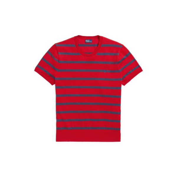 Pull ray&eacute; &agrave; manches courtes Polo Ralph Lauren en 1