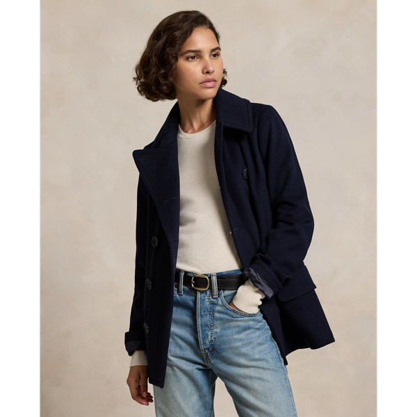 Ralph lauren peacoat women's on sale