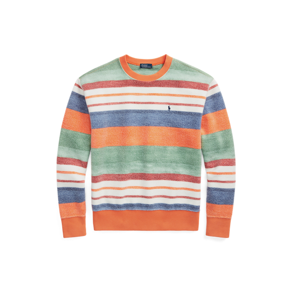 Striped Fleece Sweatshirt Polo Ralph Lauren 1