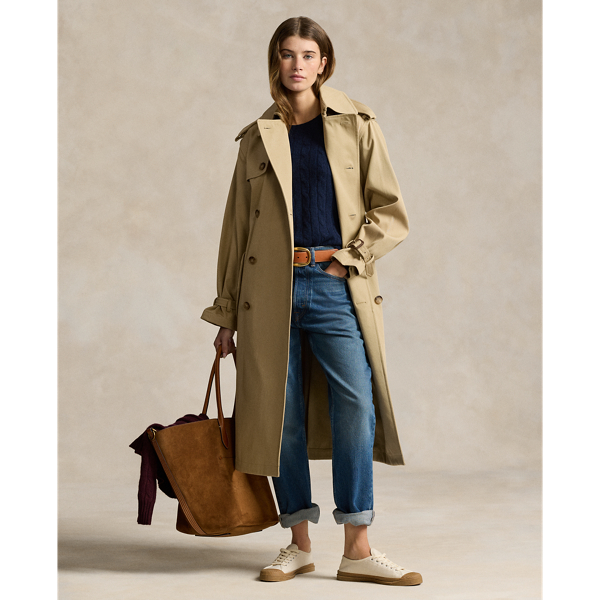 Ralph lauren beige coat best sale