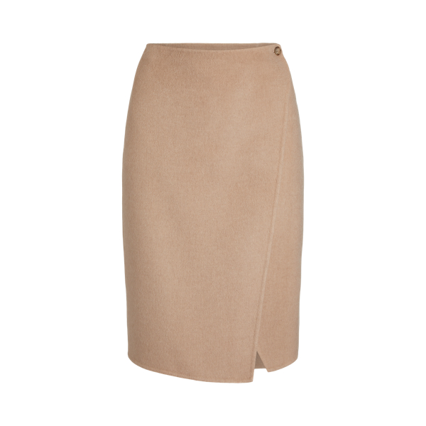 Wool-Blend Wrap Skirt Polo Ralph Lauren 1