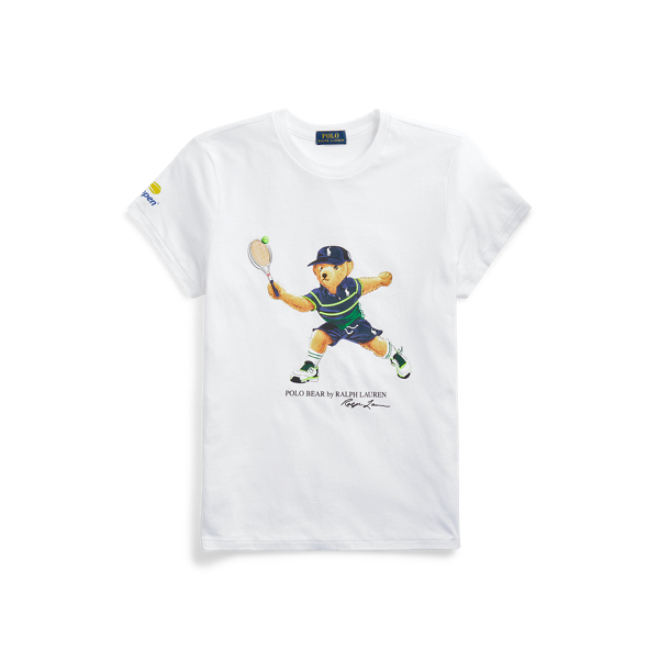 US Open Polo Bear Jersey Tee for Women Ralph Lauren UK