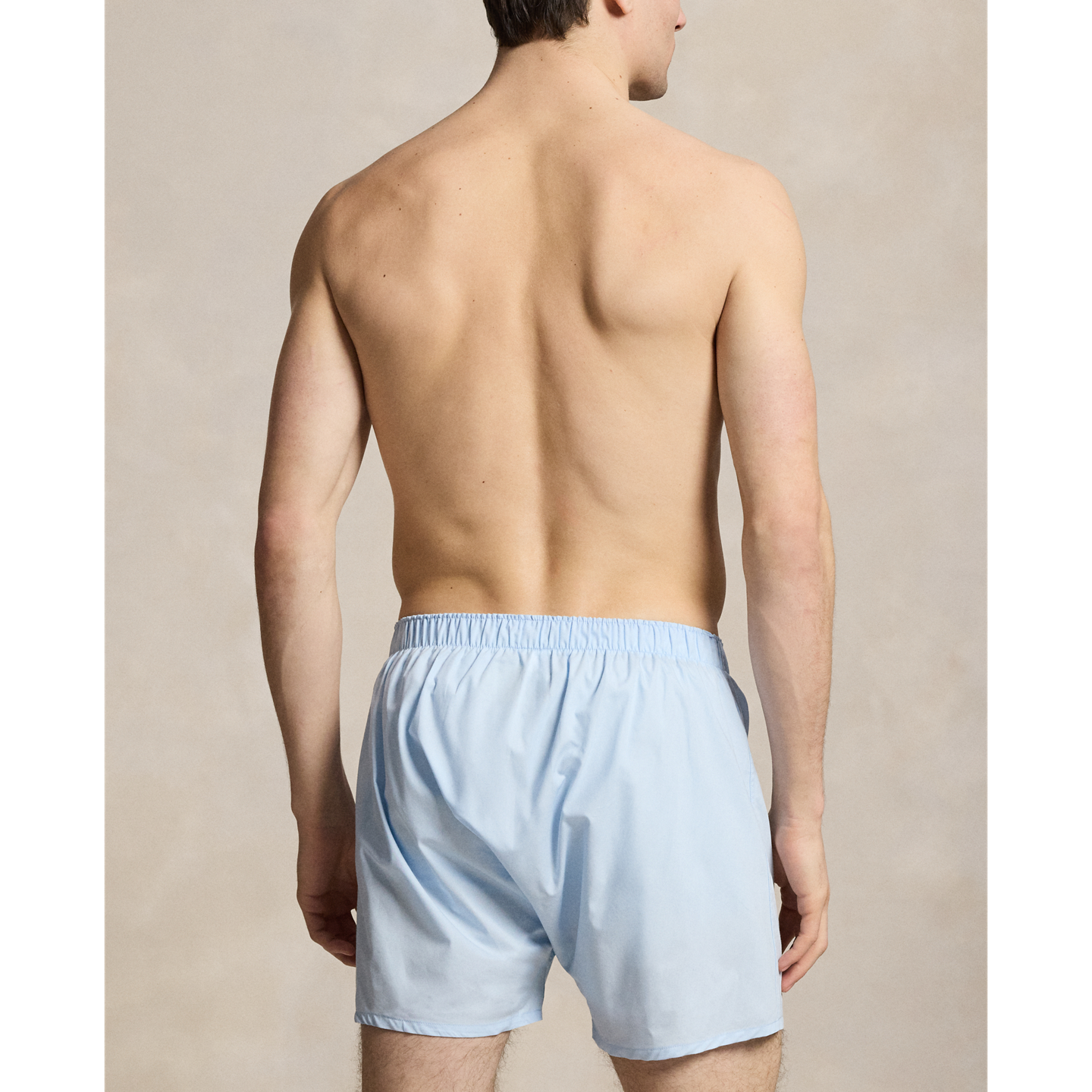 Polo Ralph Lauren Classic Woven Cotton Boxer 3-Pack, цвет: Синий / Белый — фото 3