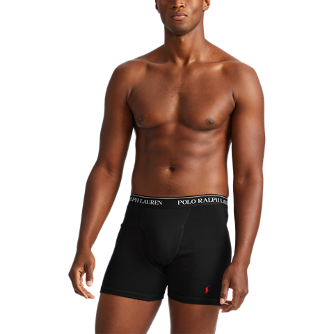 Мужские трусы-боксеры Ralph Lauren Cotton Wicking, 3 шт