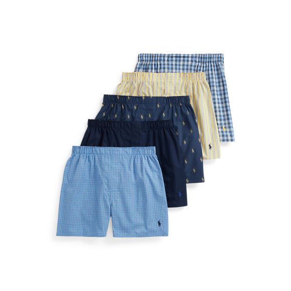 Classic Woven Cotton Boxer 5-Pack