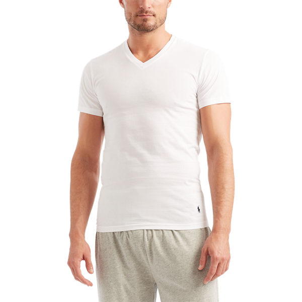 Men's polo v neck undershirts online