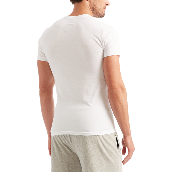 Slim Fit Wicking V Neck 5 Pack Ralph Lauren