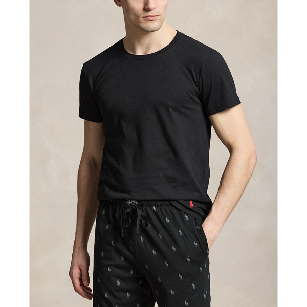 Navy/White/Black Classic Fit Wicking Crew 3-Pack Polo Ralph Lauren 5